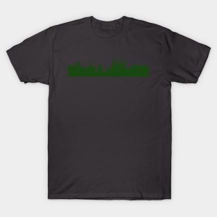 BAMBERG skyline in forest green T-Shirt